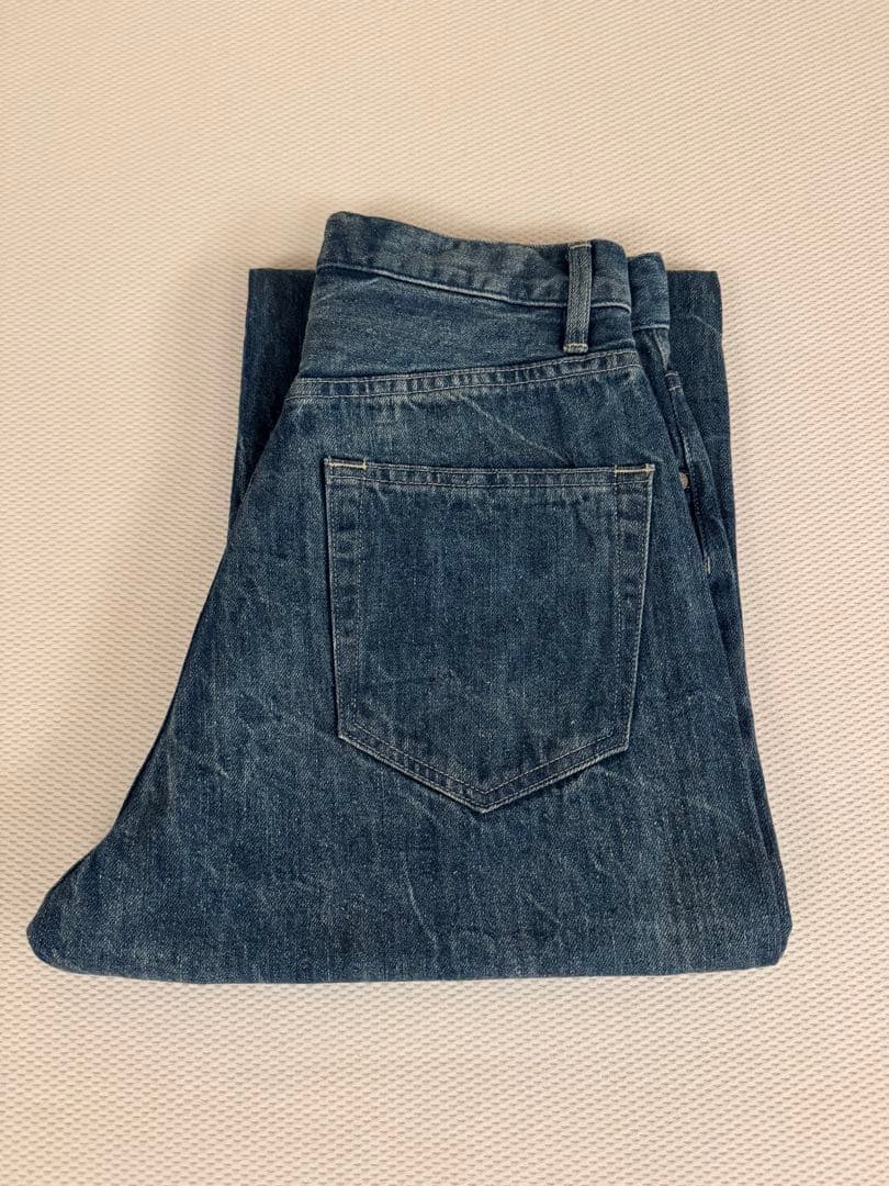 パンツ 23SS SELVEDGE FADED LIGHT DENIM PANTS 0