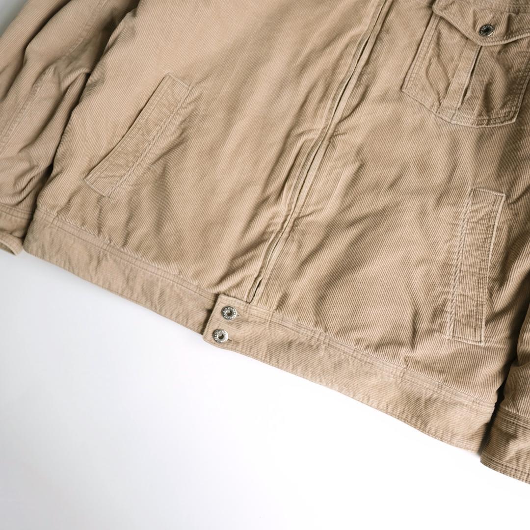 ジャケット・アウター GAP 00's Padded Corduroy Jacket Beige L.