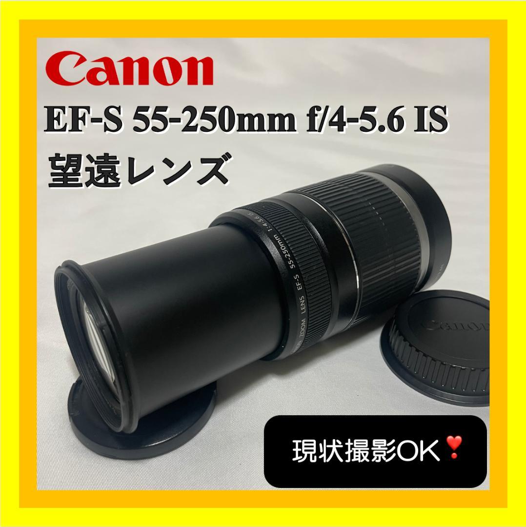 現状撮影OK❣️ Canon EF-S 55-250mm f/4-5.6 IS