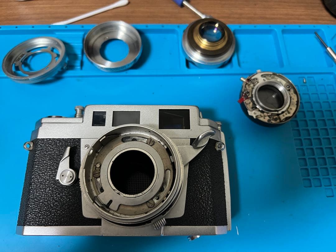 Konica IIIA Hexanon 50mm F1.8 整備、実写確認済