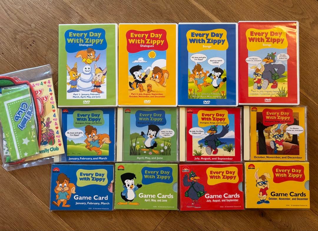 DWE Every Day with Zippy EDWZ 未使用多数