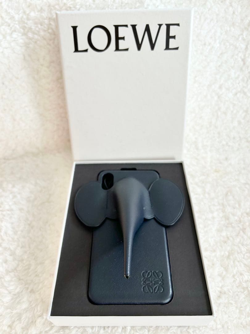 ★ゾウさんスマホホルダー(ディープブルー)★iPhone XS MAX