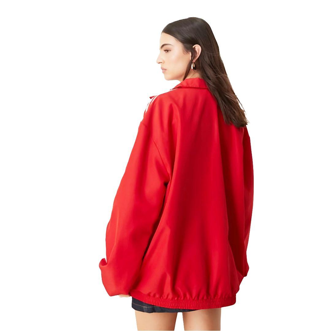 赤XL★adileniumオーバーサイズトラックジャケット★ナイロンジャケット