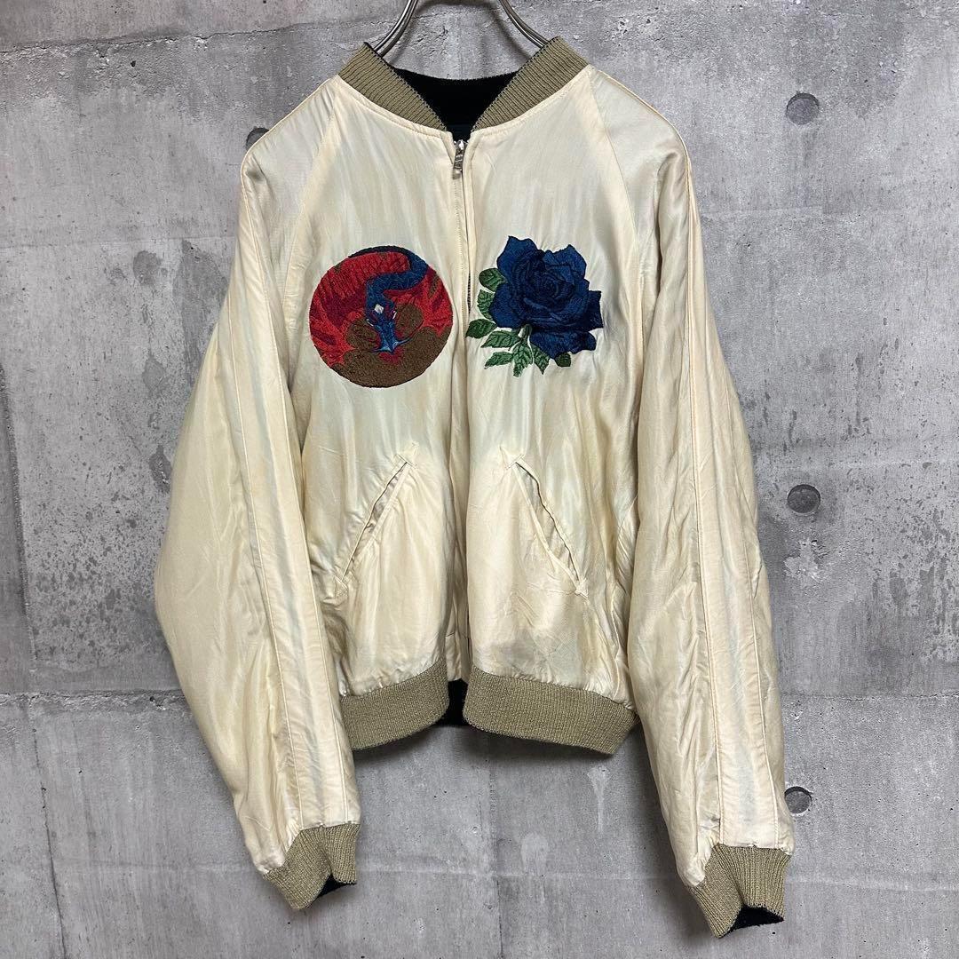 テーラー東洋 東洋エンタープライズ スカジャン スタンリーマウス 黒 刺繍