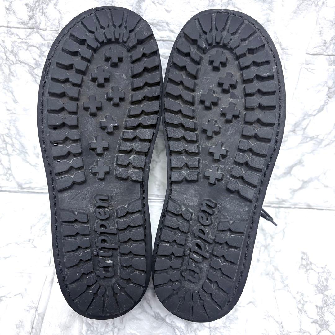 トリッペン 37 HAFERL ハーフェル レースアップ レザー 革靴 ブラック