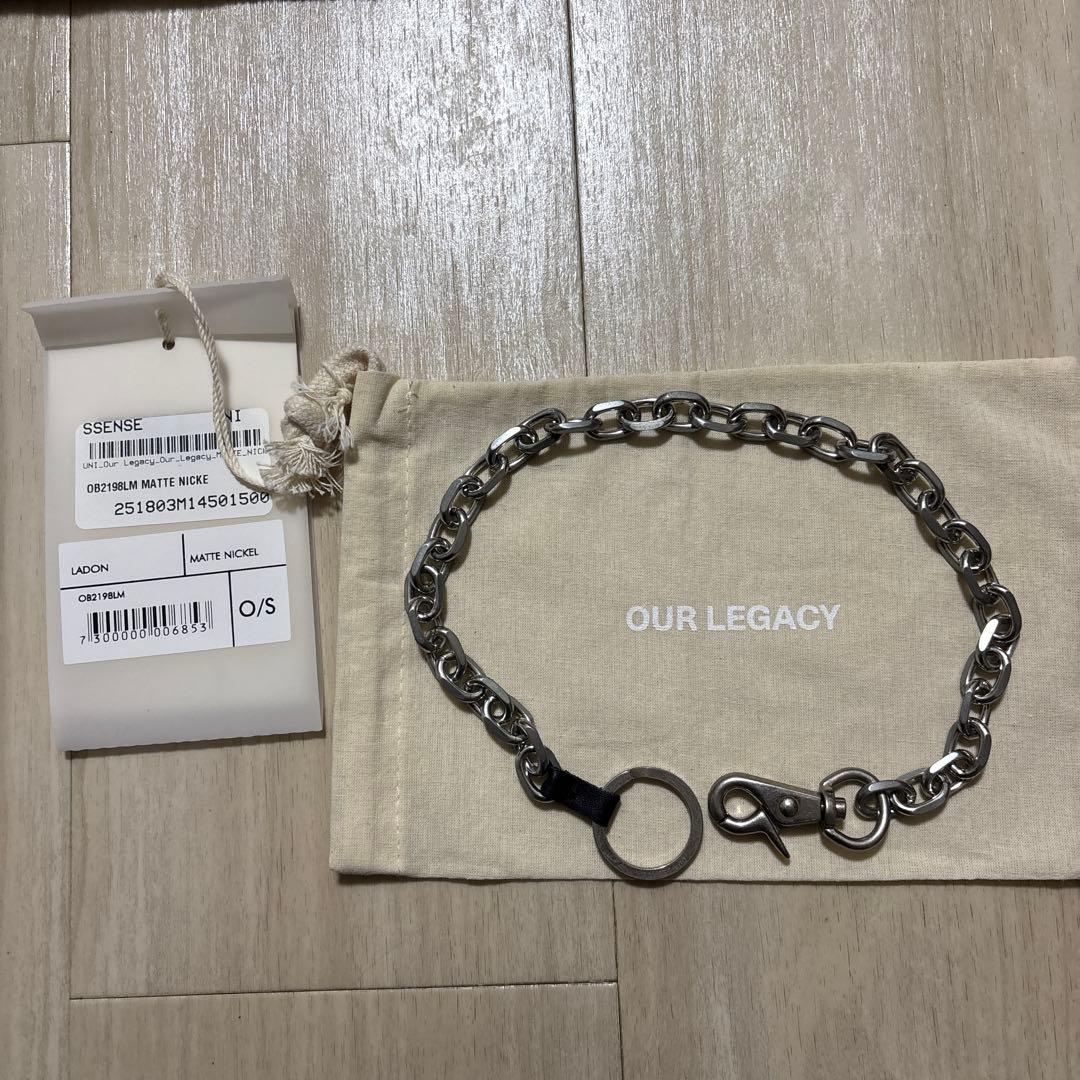 が*ー様 OUR LEGACY Ladon ネックレス O/S シルバー