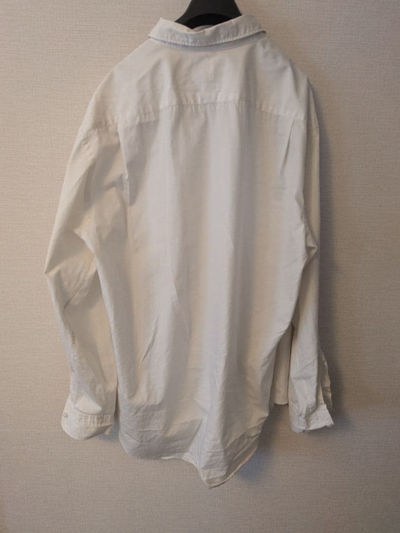 A.PRESSE Regular Collar Shirt ホワイト/ベージュ