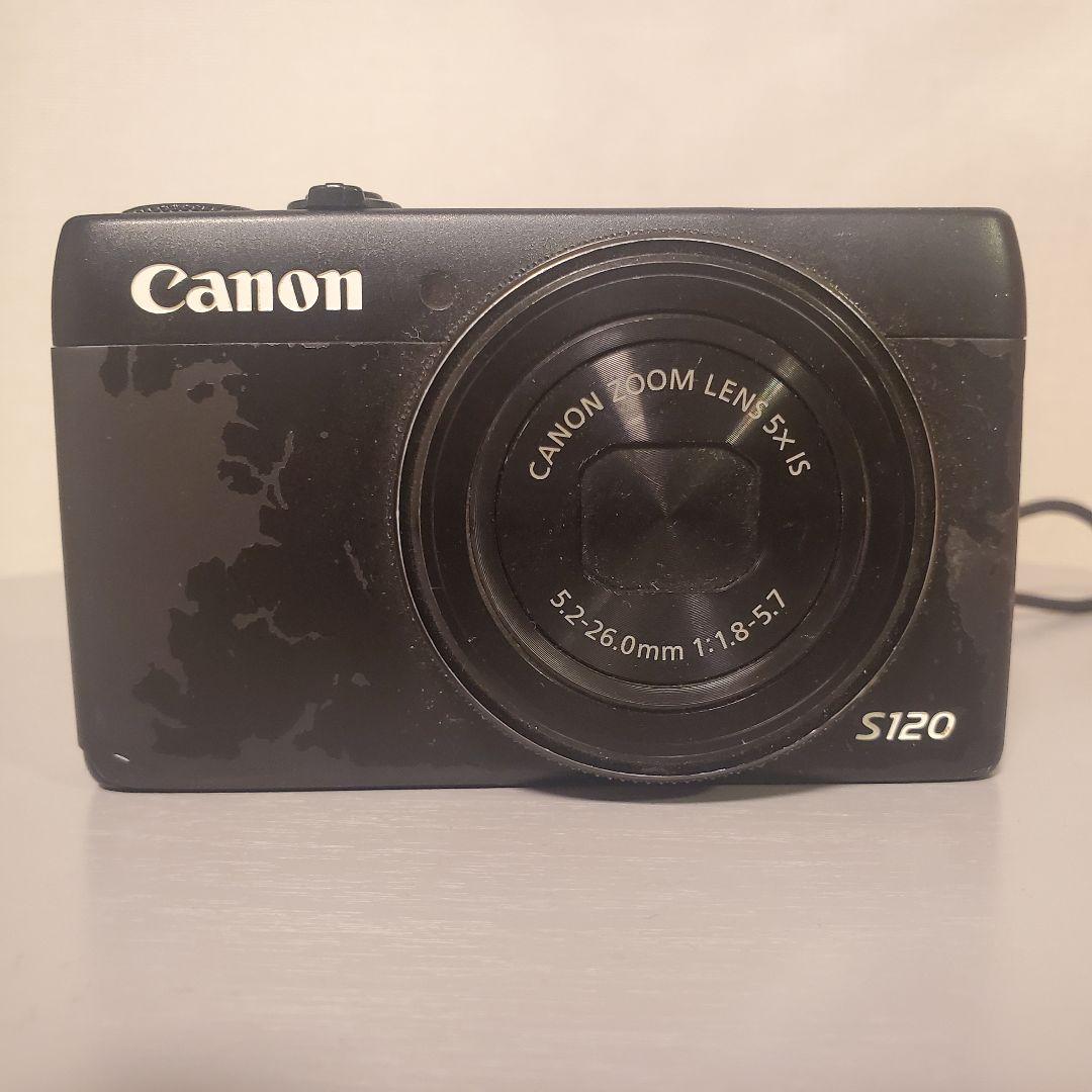 Canon S120 デジタルカメラ　PowerShot　ブラック　ジャンク品