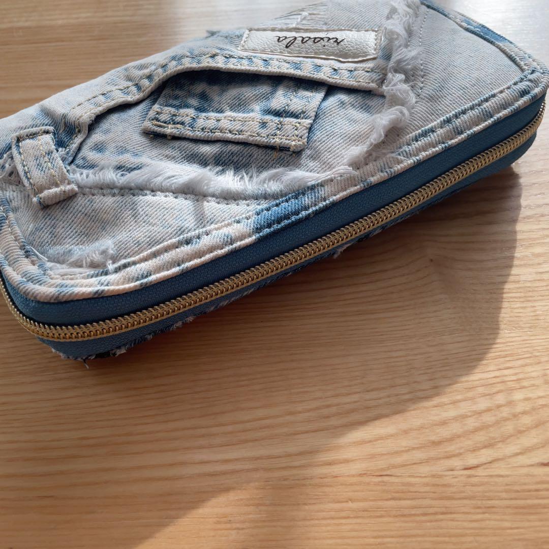 デニム リメイク 長財布
