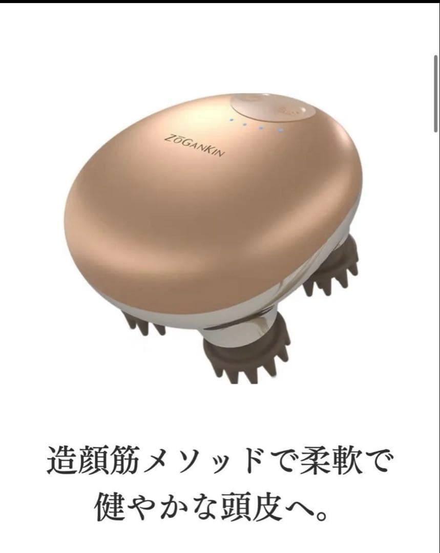 美品　ゾーガンキンスカルプ　ヘッドスパ　リフトアップ
