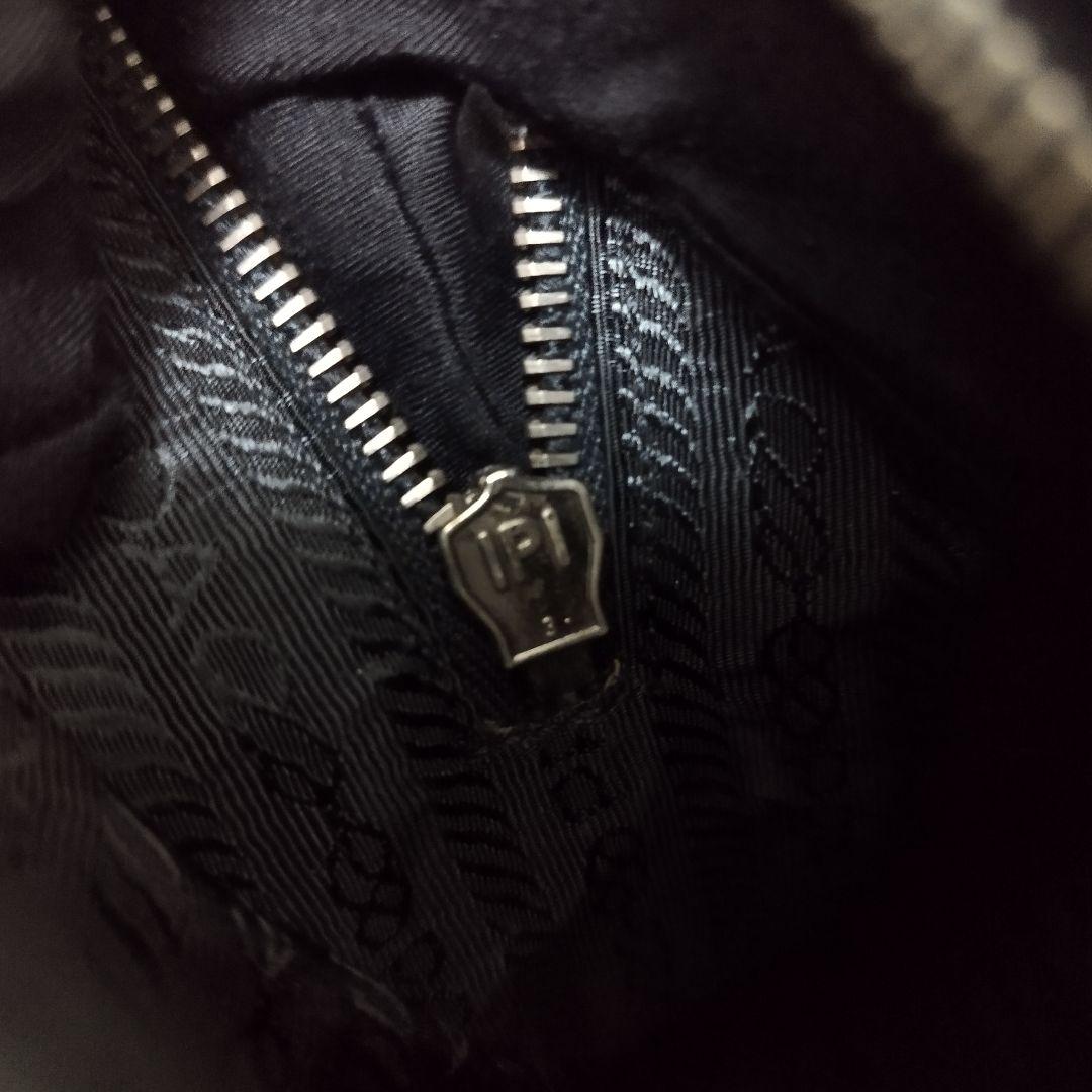 美品☆　プラダ　サイドロゴプレート　ビジネスバッグ　ブリーフケース　オールレザー