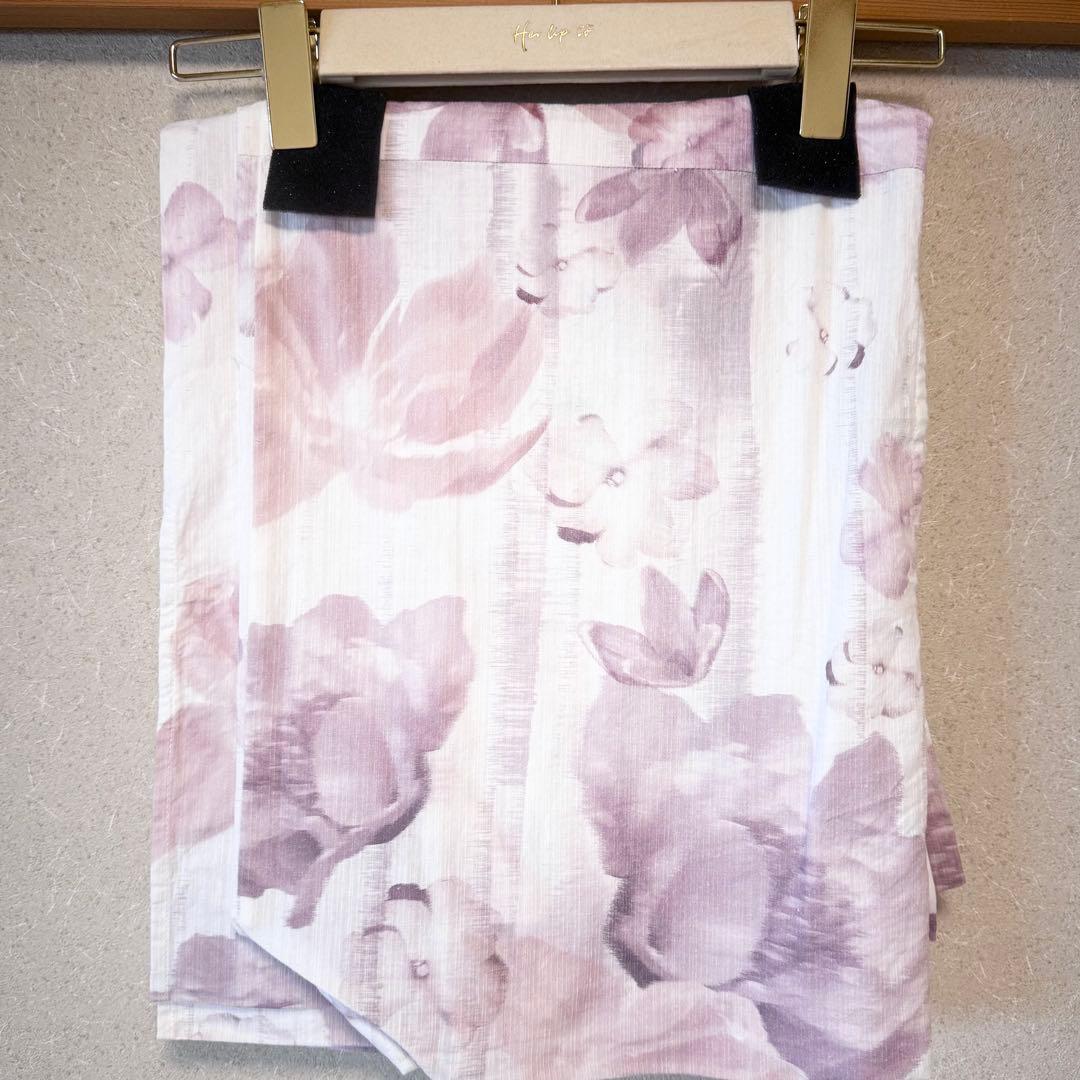 【美品】Her lip to Suisaibana yukata rose 浴衣