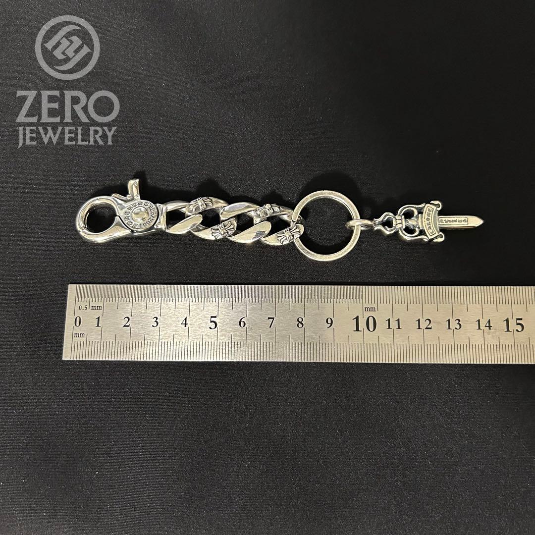 【⭐︎翌日到着⭐︎】ダガー　シルバー　キーリング