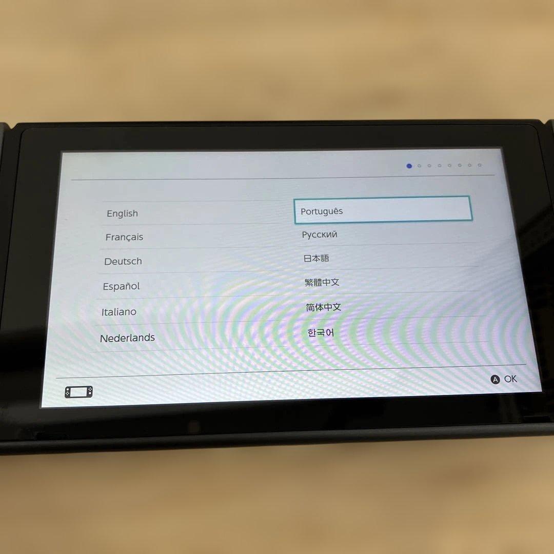 ① Nintendo Switch 本体 HAC-001(-01) グレー