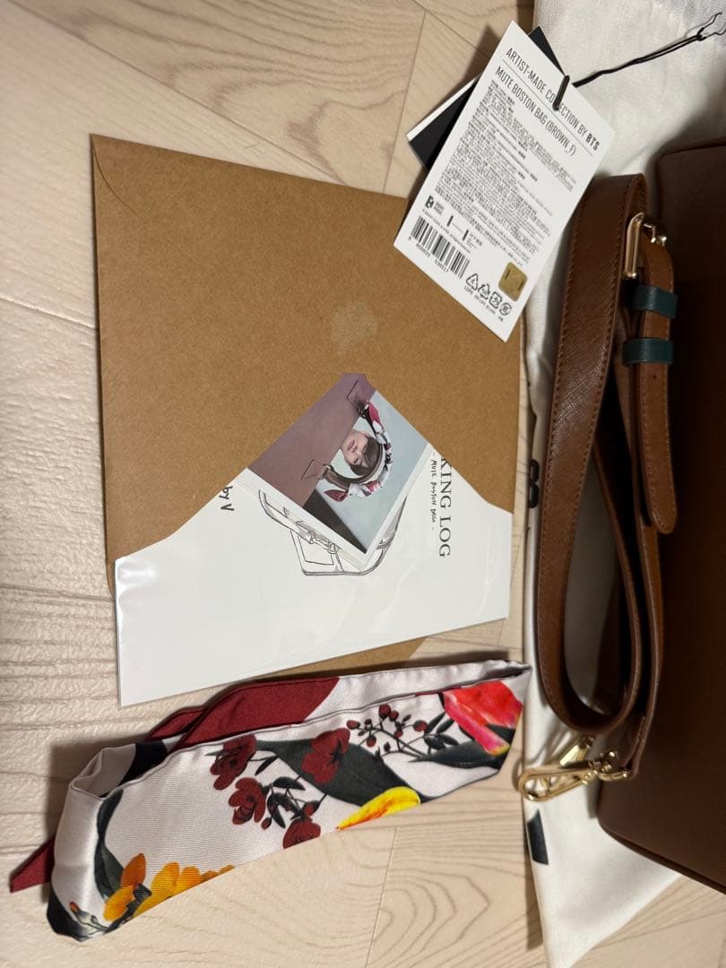 新品未使用　公式BTS ARTIST-MADEV テテボストン バッグ