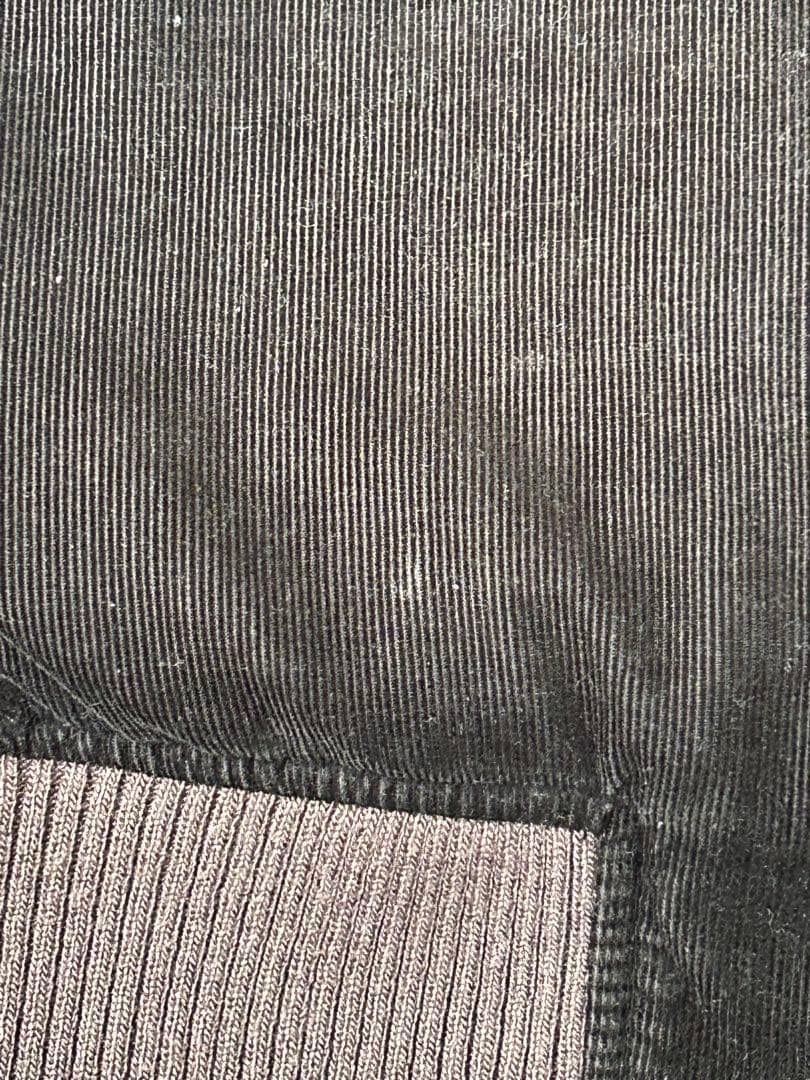 PUMA コーデュロイ キルティング リバーシブル ジャケット ブラック 中綿