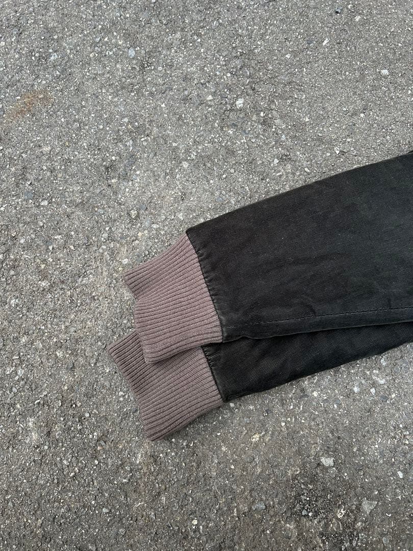 PUMA コーデュロイ キルティング リバーシブル ジャケット ブラック 中綿