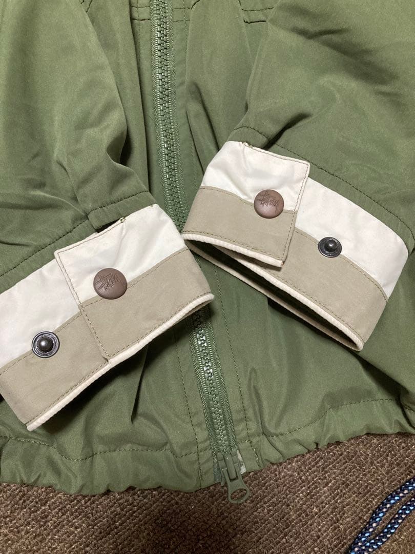 ステューシー　ナイロンパーカー　ブルゾン　90’s 紺タグ　S