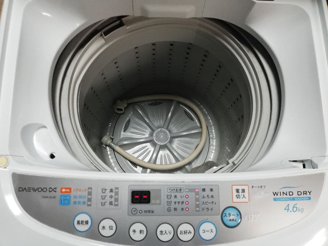 ■ 4.6kg 全自動洗濯機 ■ 通電確認済み ■ DAEWOO