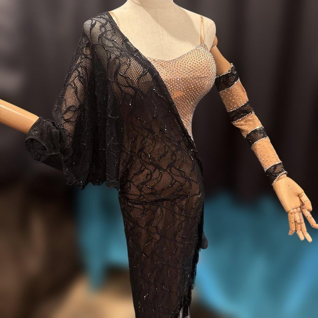 新春SALE 社交ダンス ラテンドレス 衣装 競技会 デモ プロアマ ルンバ