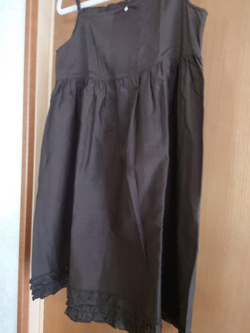 希少　PINKHOUSEピンクハウスの茶色のロングキャミソール