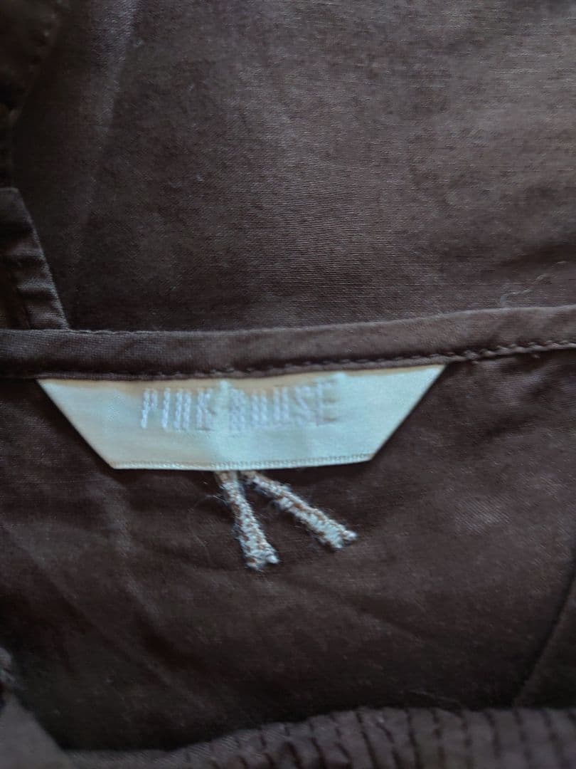 希少　PINKHOUSEピンクハウスの茶色のロングキャミソール