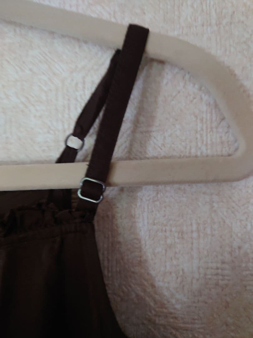 希少　PINKHOUSEピンクハウスの茶色のロングキャミソール