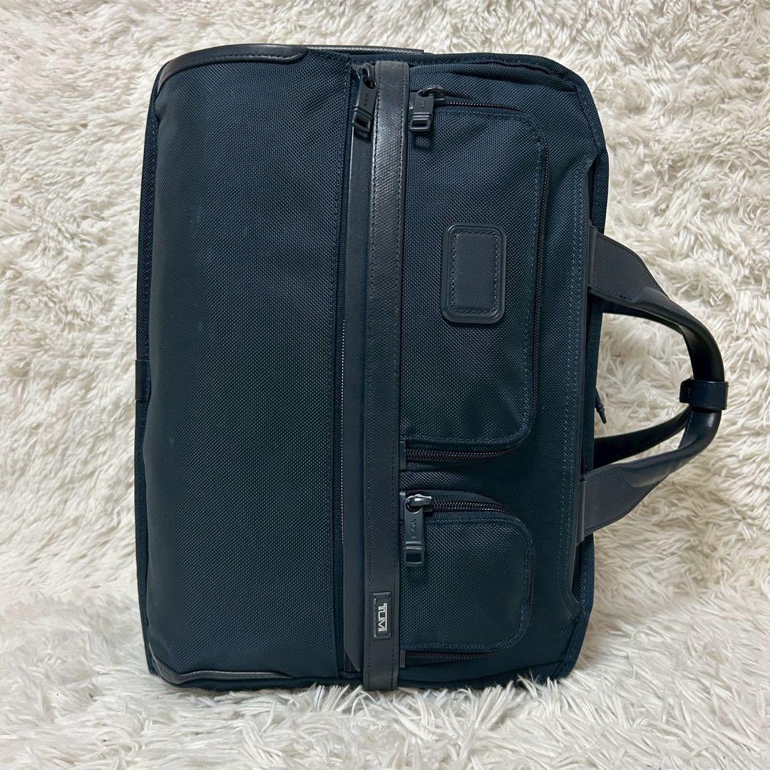 TUMI SHIPSトゥミ ALPHA3ブリーフ3way ネイビー