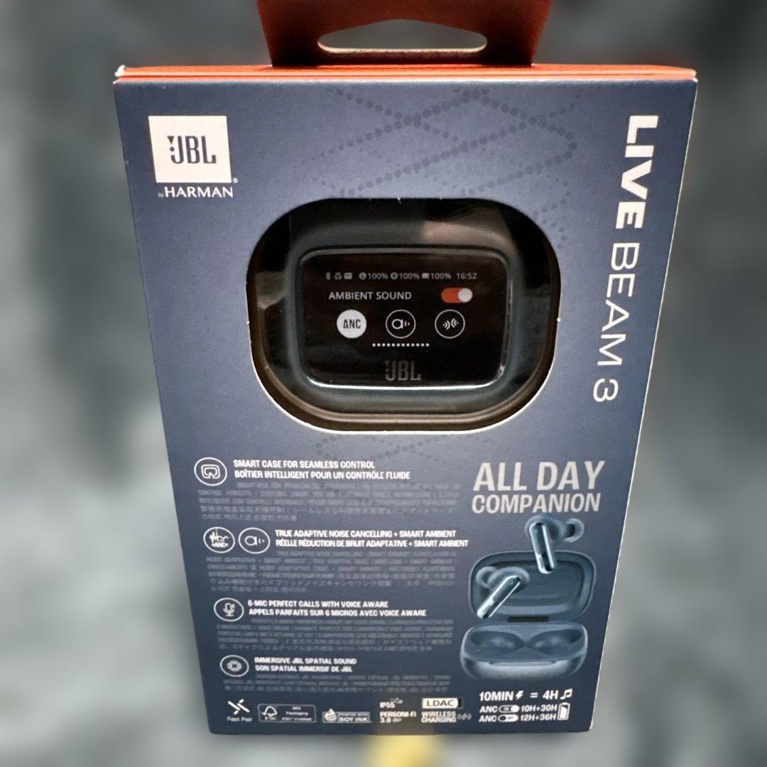 JBL LIVE BEAM 3 ワイヤレスイヤフォン