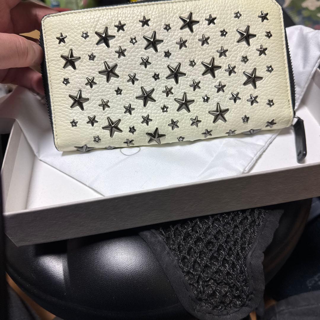 最終値下　JIMMY CHOO 星型スタッズ 長財布