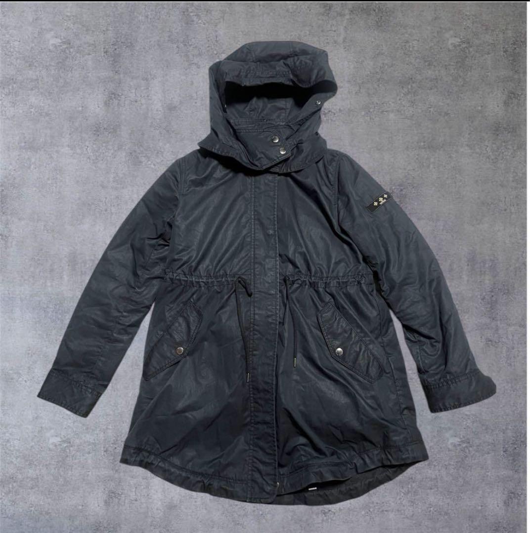 TATRASタトラス 3WAY モッズコート インナーダウン付 黒 レディース