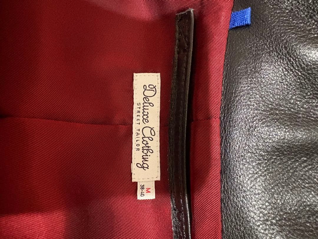 も*ー様 Deluxe Clothing ライダース シングル レザージャケット