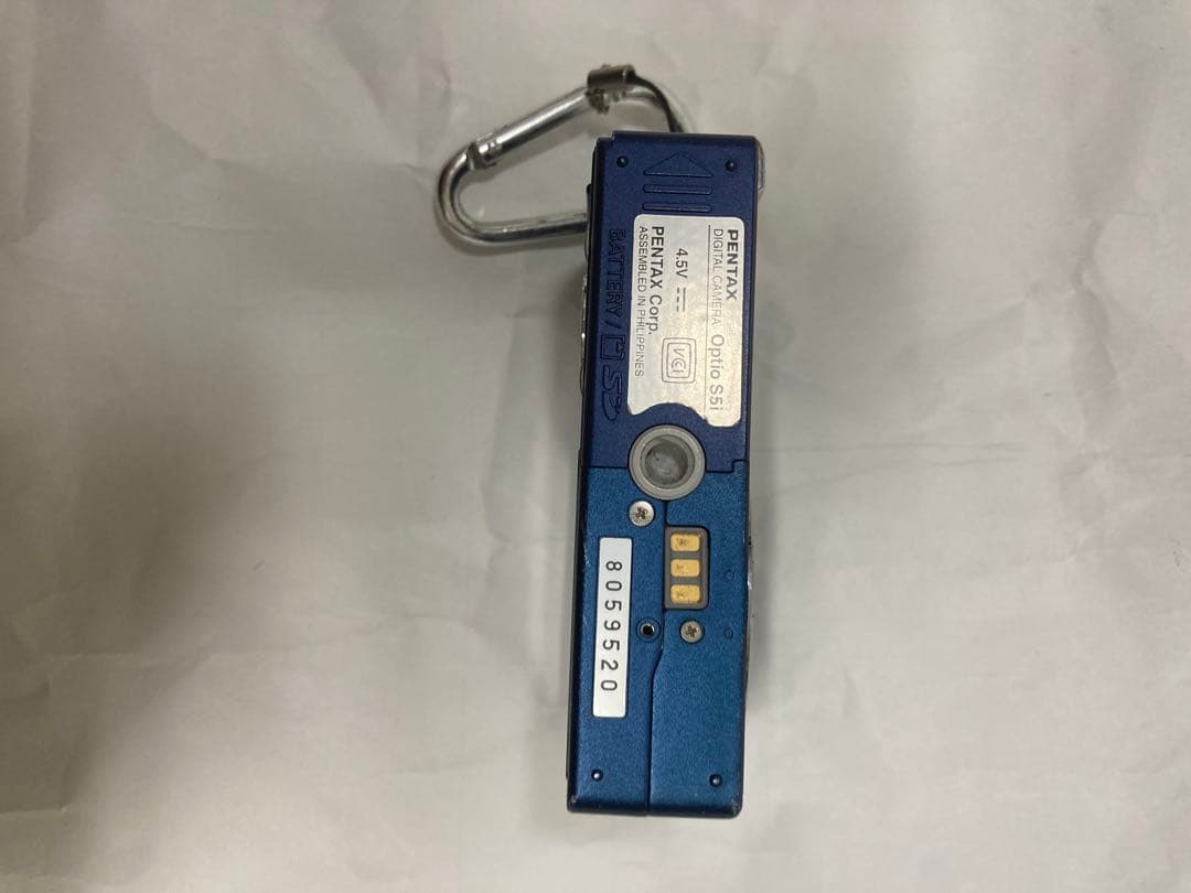 PENTAX Optio S5i コンパクトデジタルカメラ 青