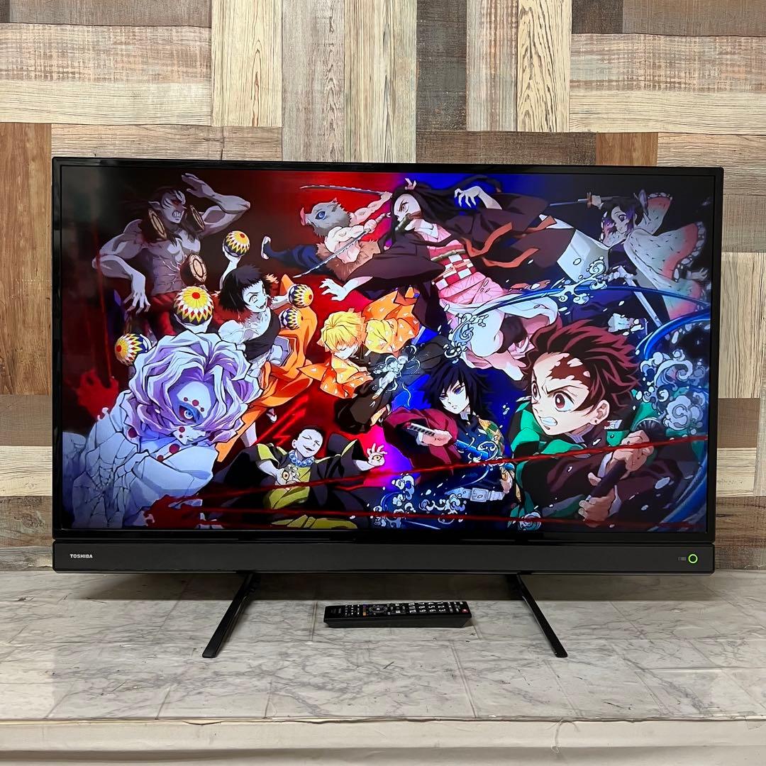 即日受渡❣️全国送料込東芝40V型明るさクッキリREGZA地デジBS CS内蔵
