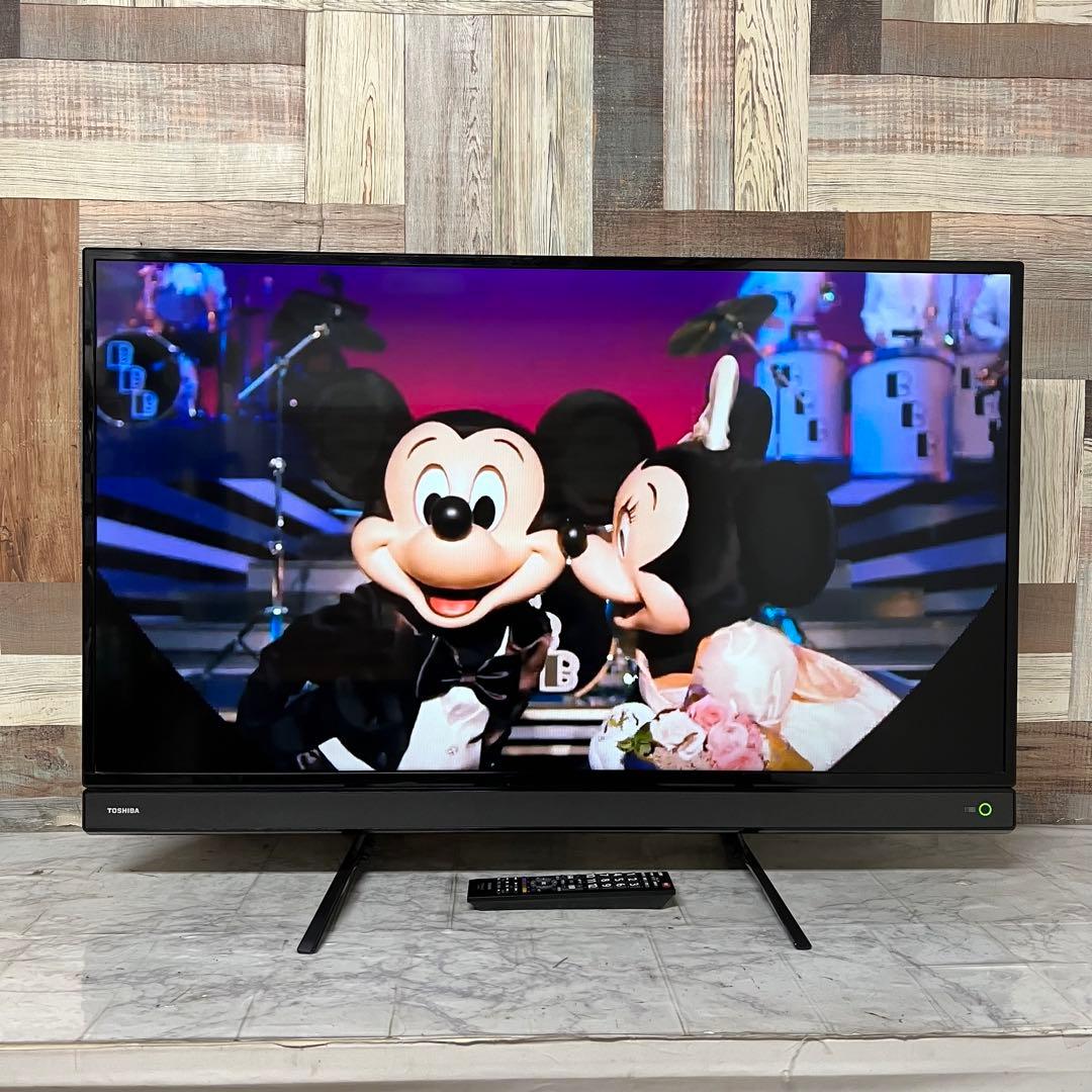 即日受渡❣️全国送料込東芝40V型明るさクッキリREGZA地デジBS CS内蔵