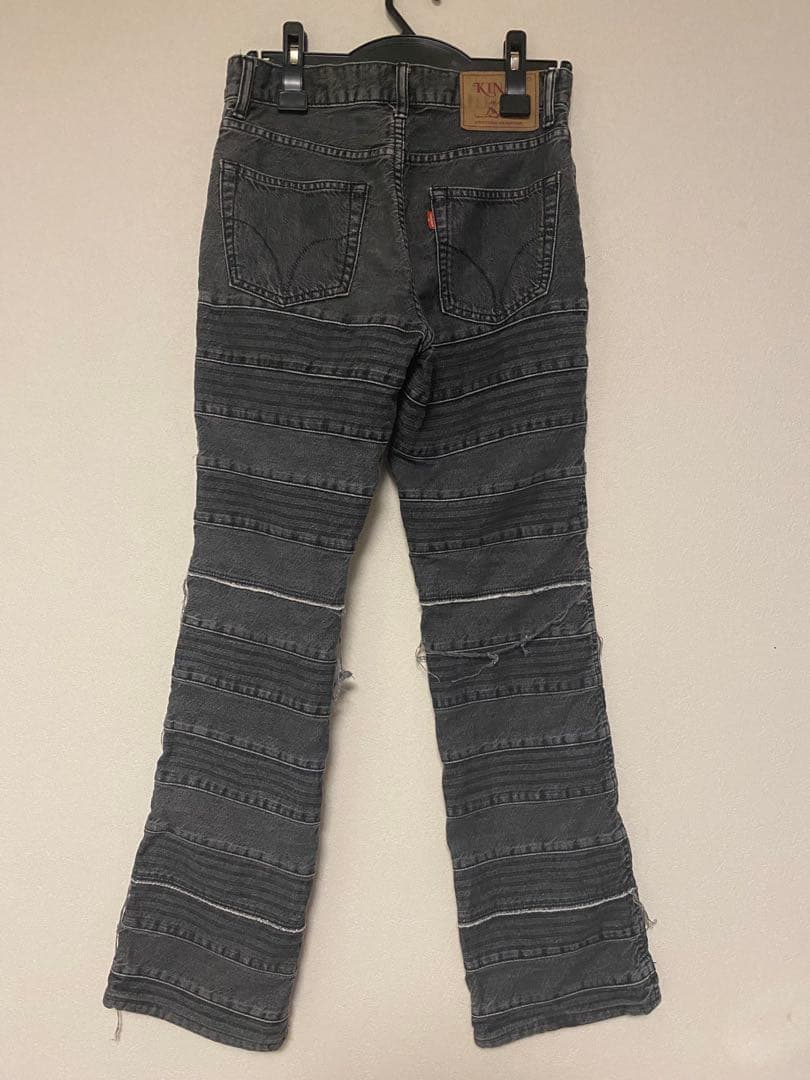 ヒステリックグラマー スクラッチデニム　ハギデニム　ウミヘビ　サイズ26