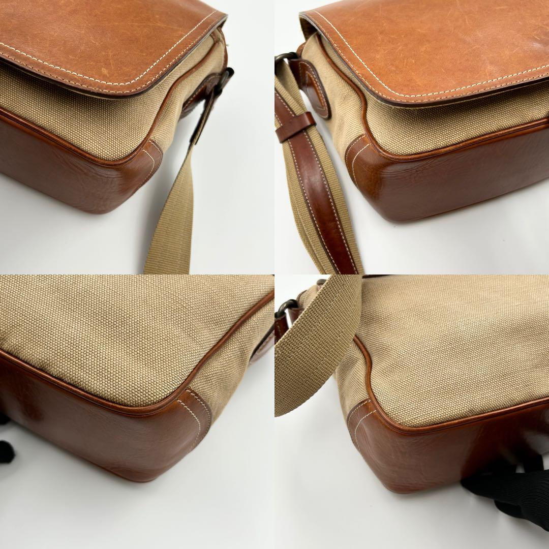 土屋鞄 カメラ散歩バッグ コラボ ショルダーバッグ レザー 革 カメラ日和