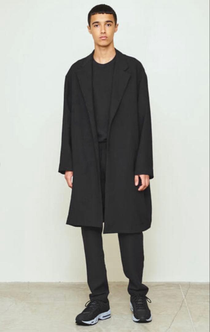 ユナイテッドアローズ＆サンズ　ダイスケオバナ　チェスターコート　ブラックＭ