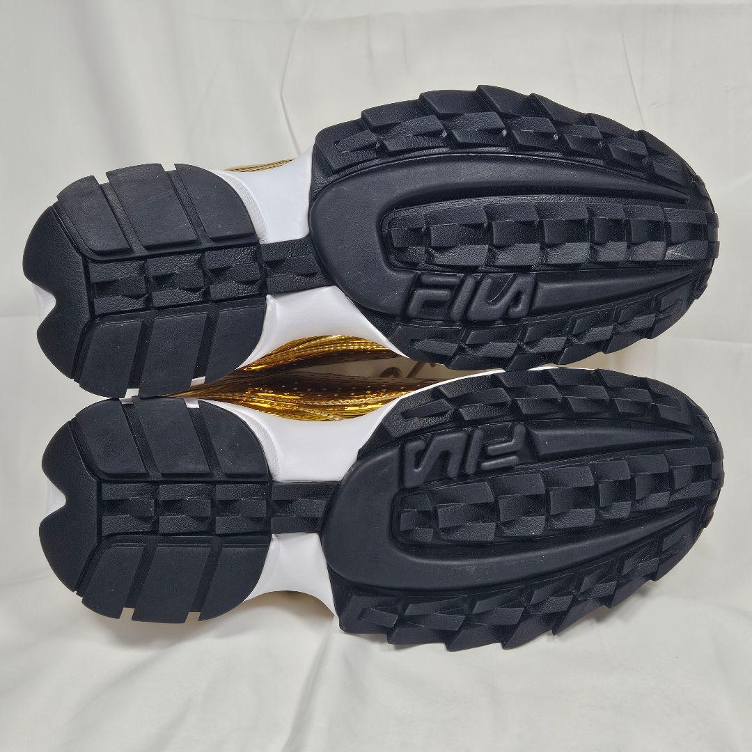 【新品】FILA ディスラプター 2 ゴールドラッシュ スニーカー