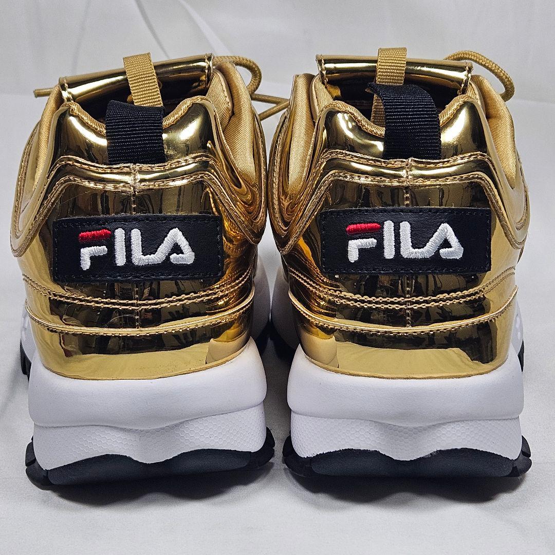 【新品】FILA ディスラプター 2 ゴールドラッシュ スニーカー