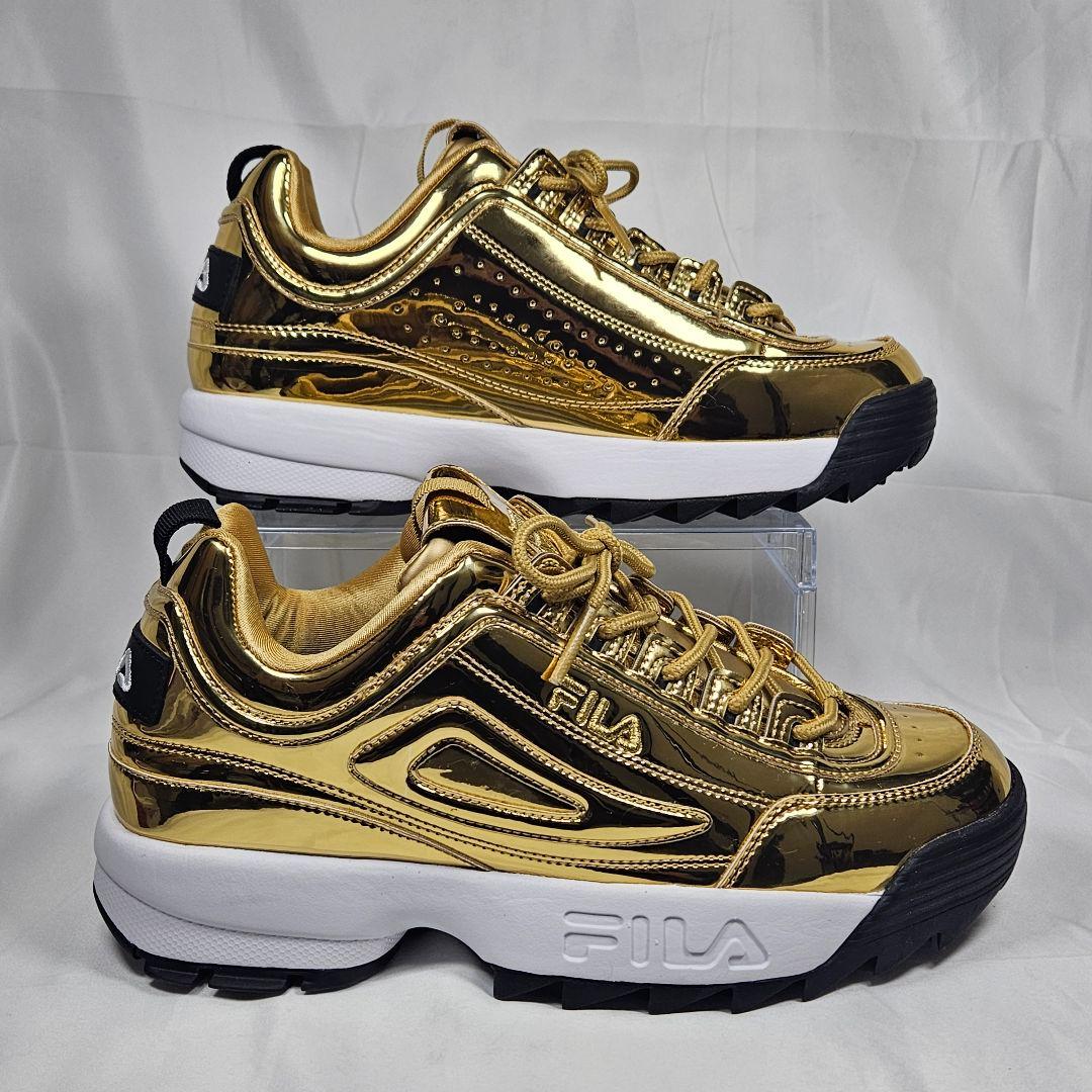 【新品】FILA ディスラプター 2 ゴールドラッシュ スニーカー