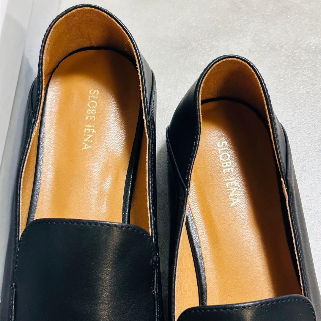 【未使用新品】スローブイエナ　ソフトローファー　ブラック　24cm