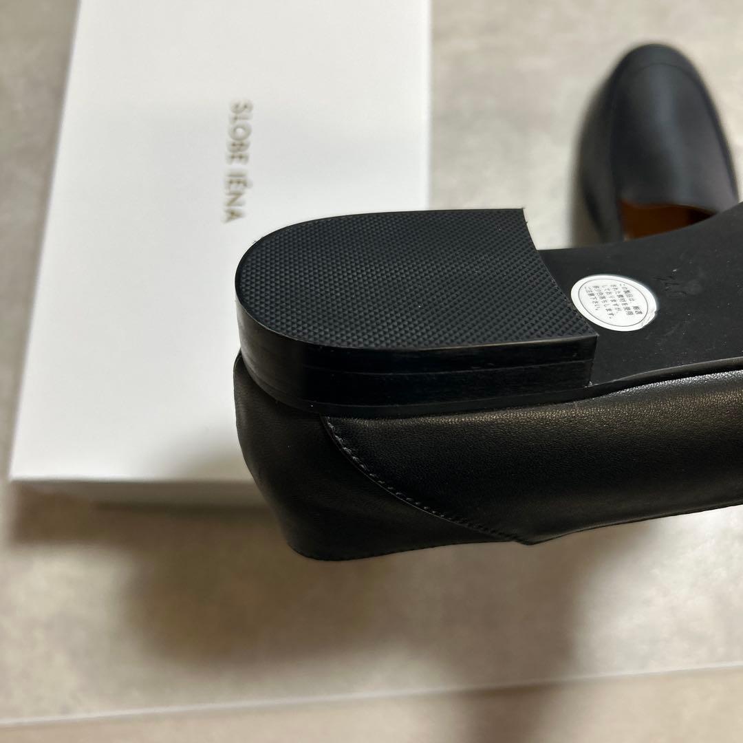 【未使用新品】スローブイエナ　ソフトローファー　ブラック　24cm