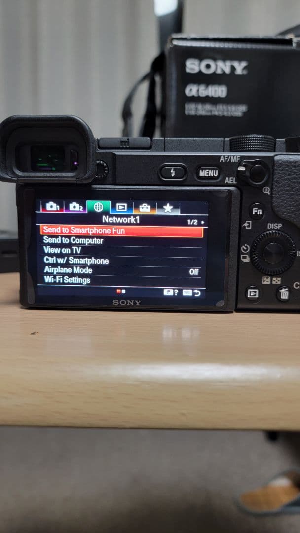 Sony α6400 ミラーレス一眼カメラ / English Menu OK