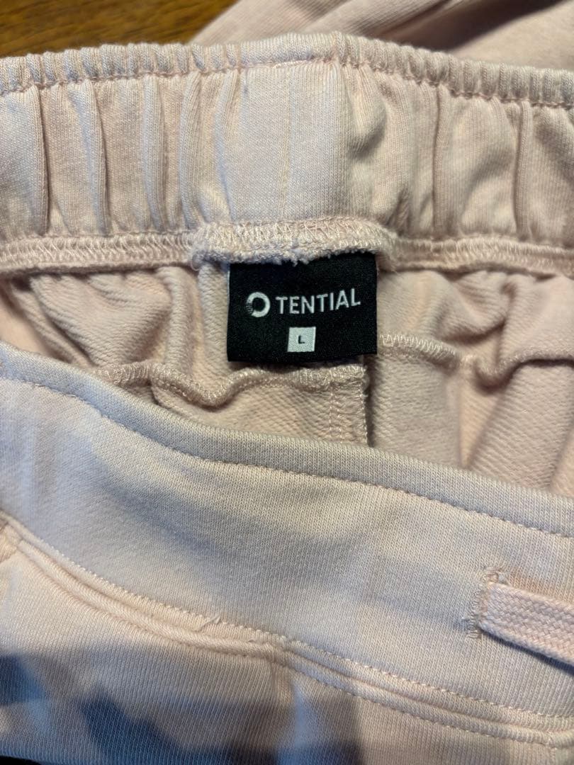 TENTIAL ピンク 裏起毛長袖パジャマ Lサイズ