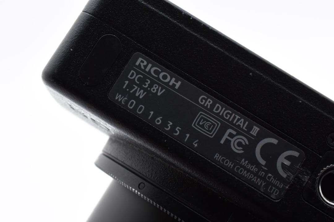 ■ 美品 ■ リコー　RICOH GR DIGITAL III S数約5500回