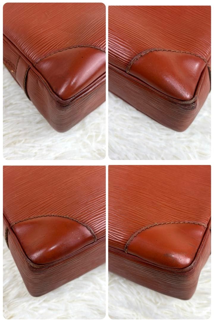 ルイヴィトン ポルトドキュマン ヴォワヤージュ ビジネスバッグ ケニアブラウン