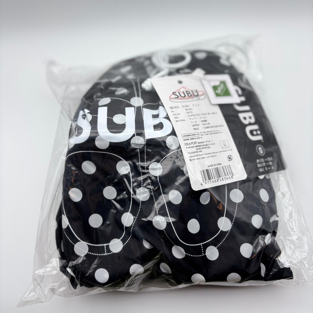 ★IVE REI 着用★SUBU スブ　ドット　冬　サンダル　スリッパ正規品　０