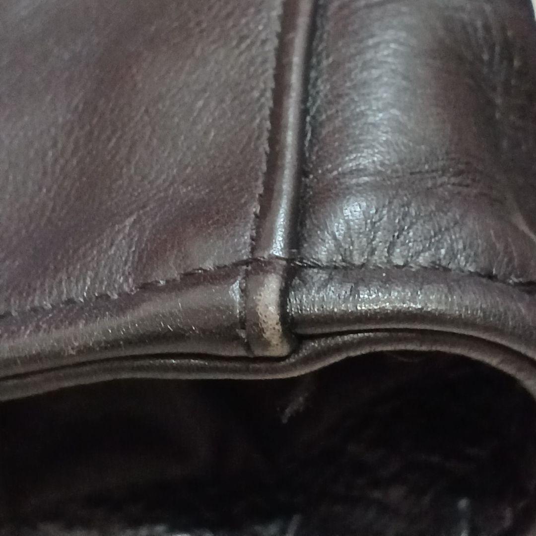 バンソン レザージャケット シングルライダース 革ジャン 38 黒 インナー付き