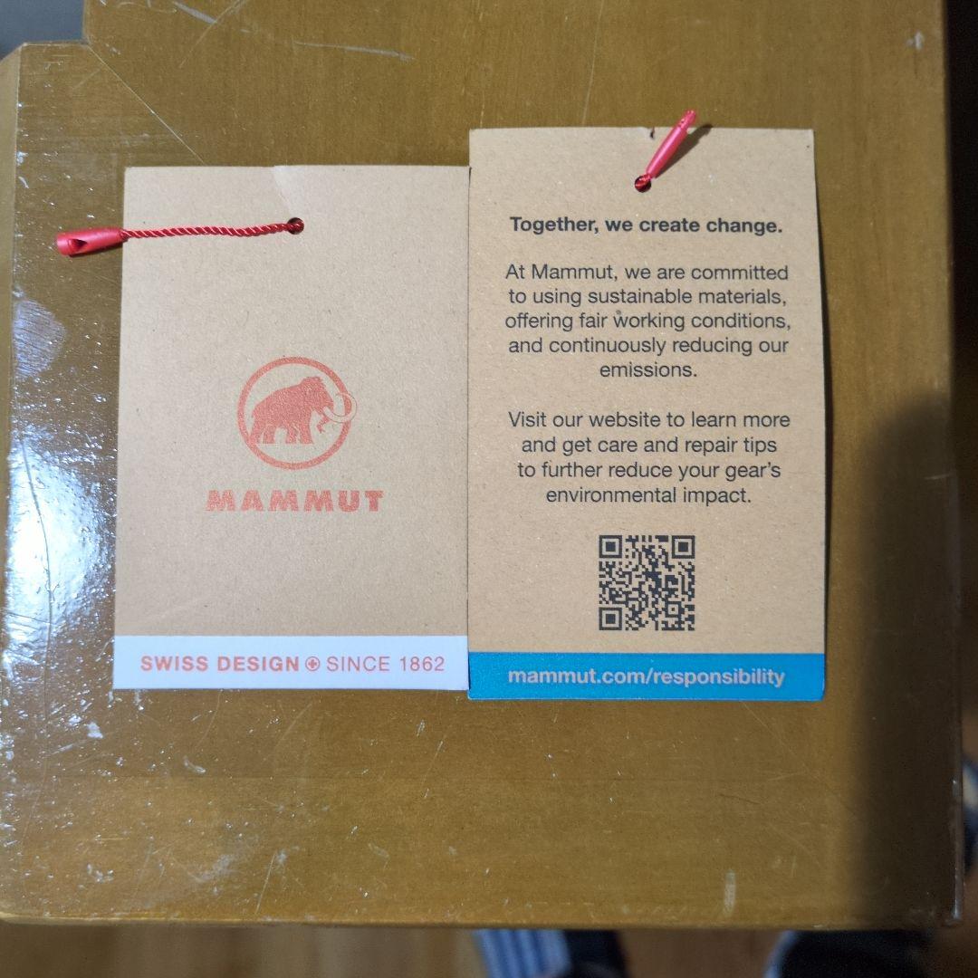 お*り様 MAMMUT ブラック フード付きパーカー S